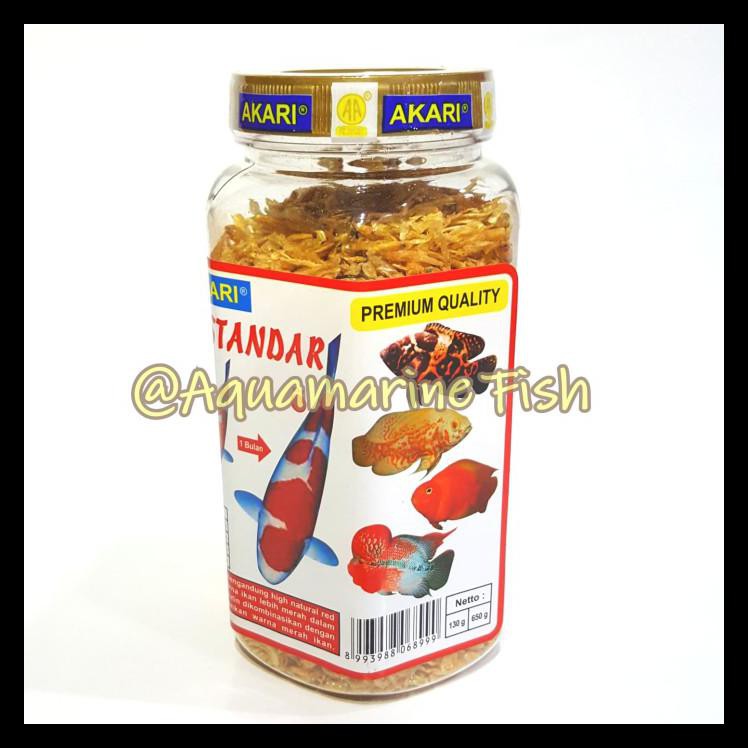 

SPECIAL Akari Udang Kering Standar red pigment pakan pelet makanan ikan 130gr