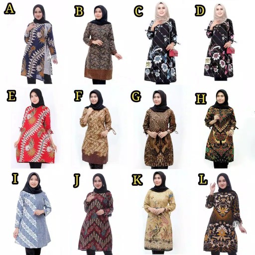 Atasan Batik Dolby Dolbi Dobby Doby Tenun Sutra Tulis Halus Katun Atbm Baron ,sarombit Atasan