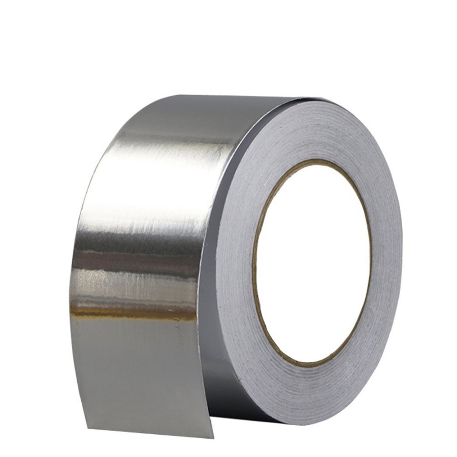 Lakban Anti Bocor Aluminium Foil Tape Tahan Panas Waterproff-5Cm X 3M