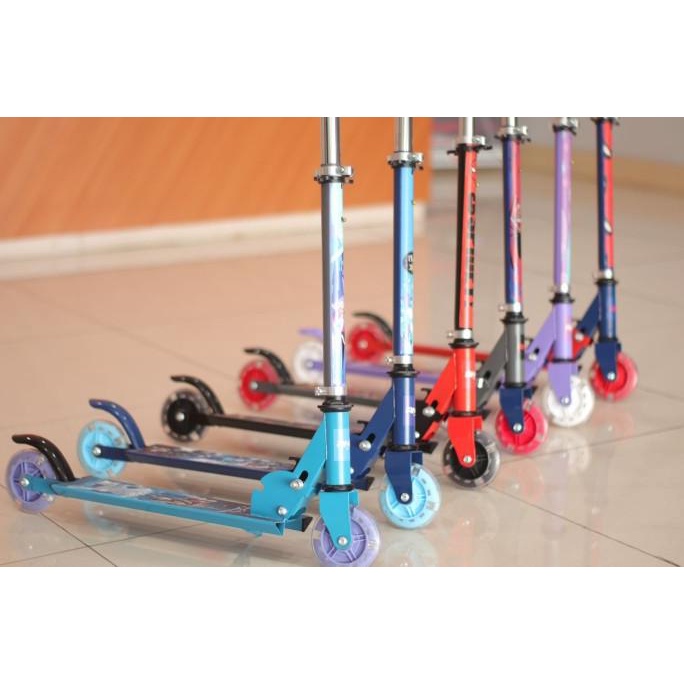 Scooter RMB Element Anak Otoped Skuter Sekuter Spiderman Frozen Roda 2
