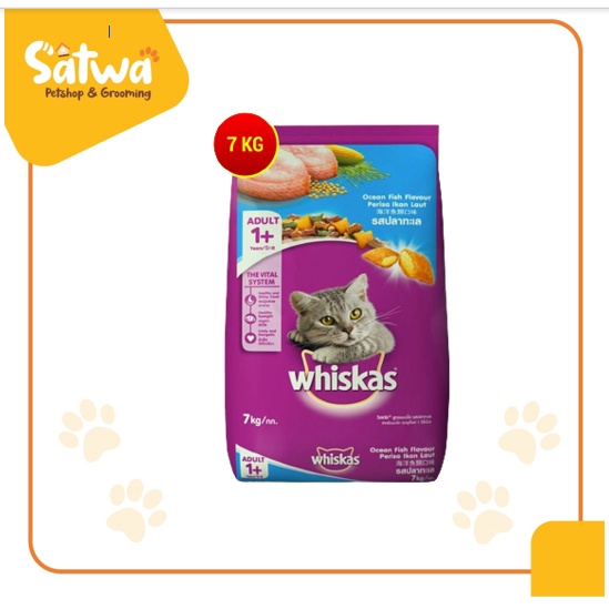 whiskas 1kg junior oceanfish 2-12 bulan mother and babycat REPACK