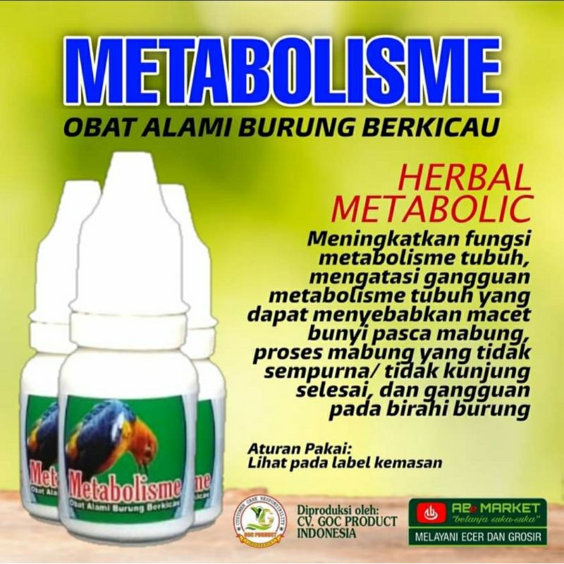 metabolisme burung kicau