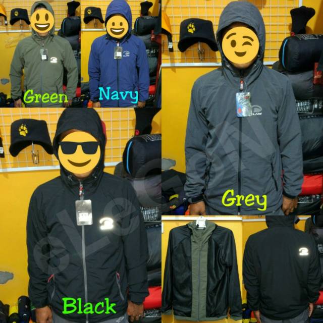 Jaket Claw Wakatobi Ringan Original Jaket Running Outdoor Tracking