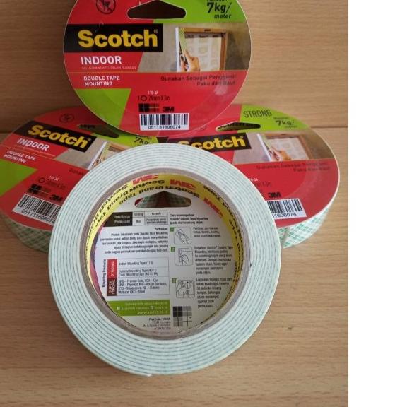 

Selotip Dinding (Mounting Foam Tape) Scotch 3M 24mm