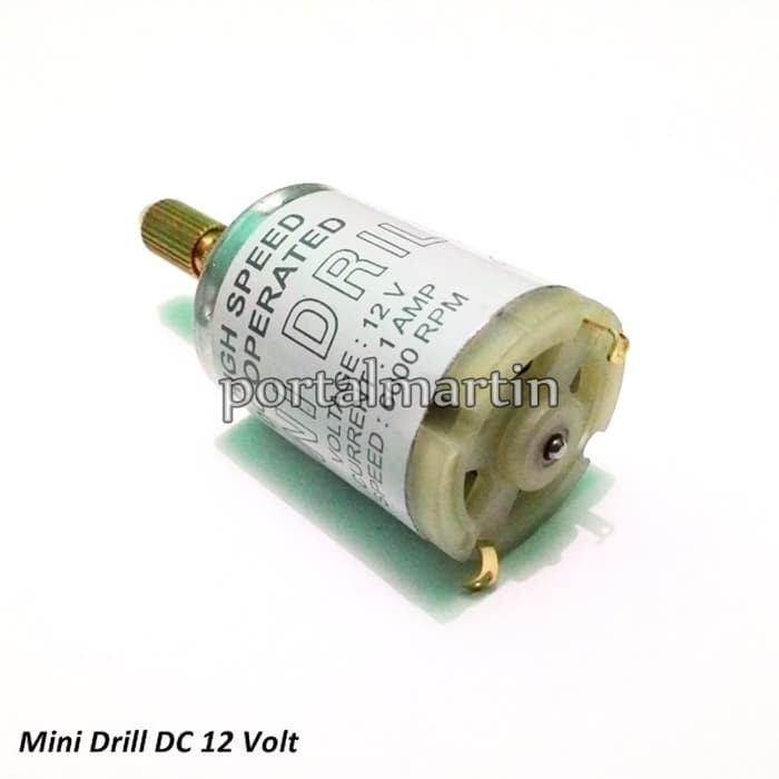 Mini Drill Dc 12 Volt (Bor Pcb)