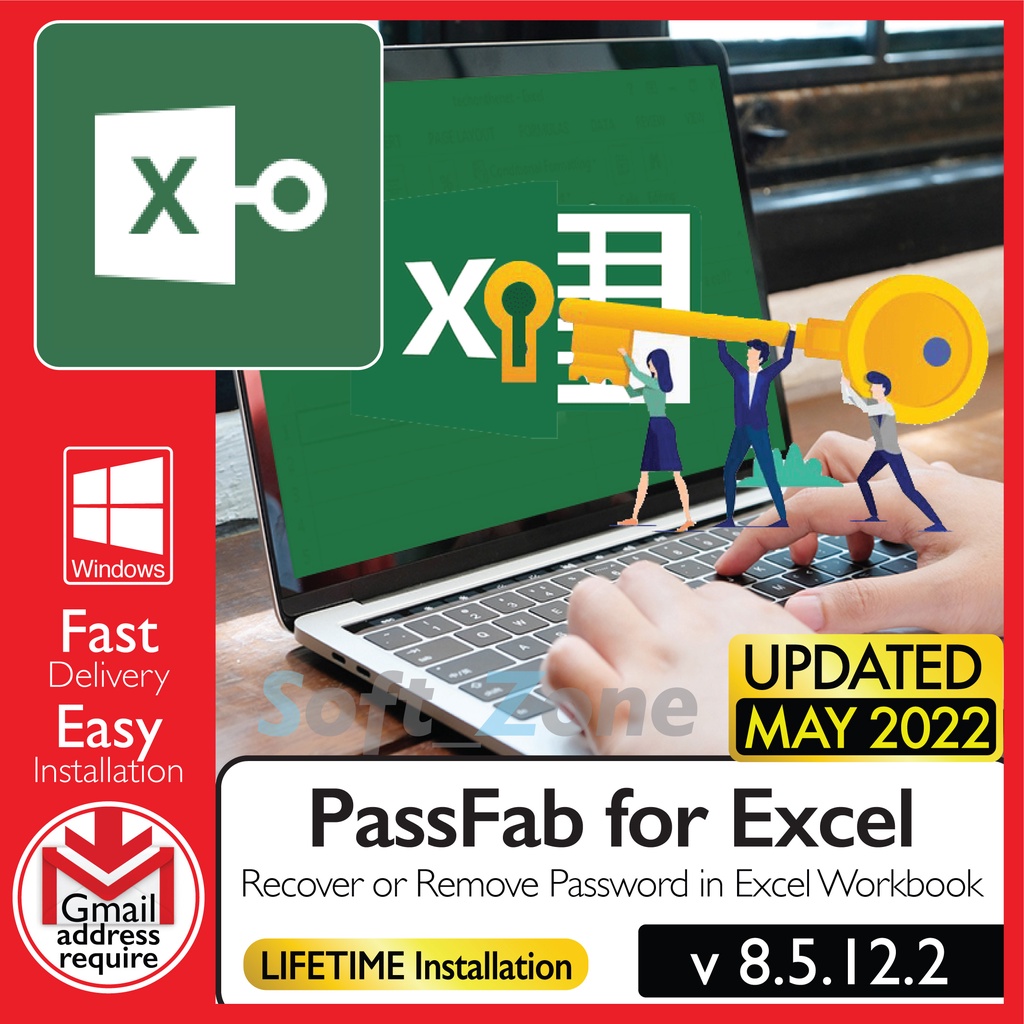 

PssFb fr Excl 8.5.12.2 - Rcvr r Rmv Psswrd n Excl Wrkbk [WINDOWS x64] - Dgtl Dwnld