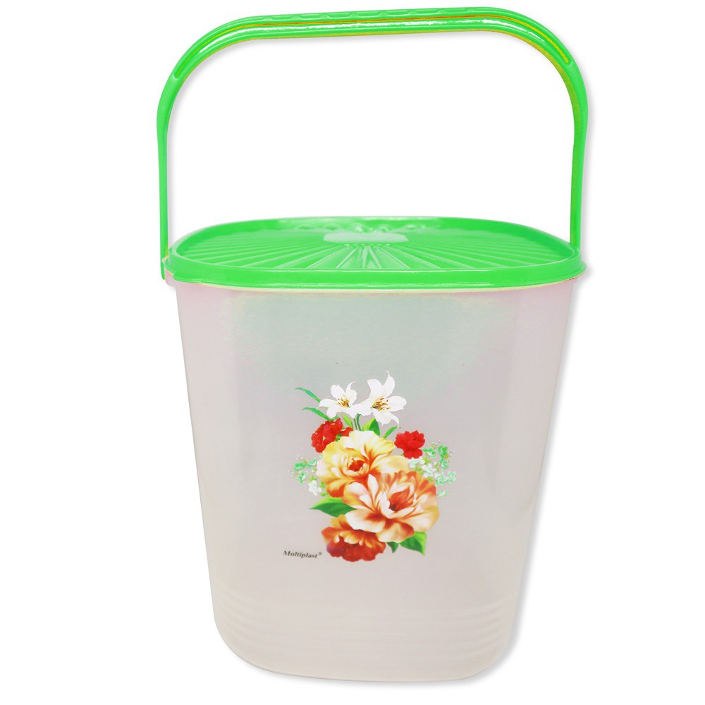 Toples Krupuk / Snack Serbaguna + Handle - 12 Liter