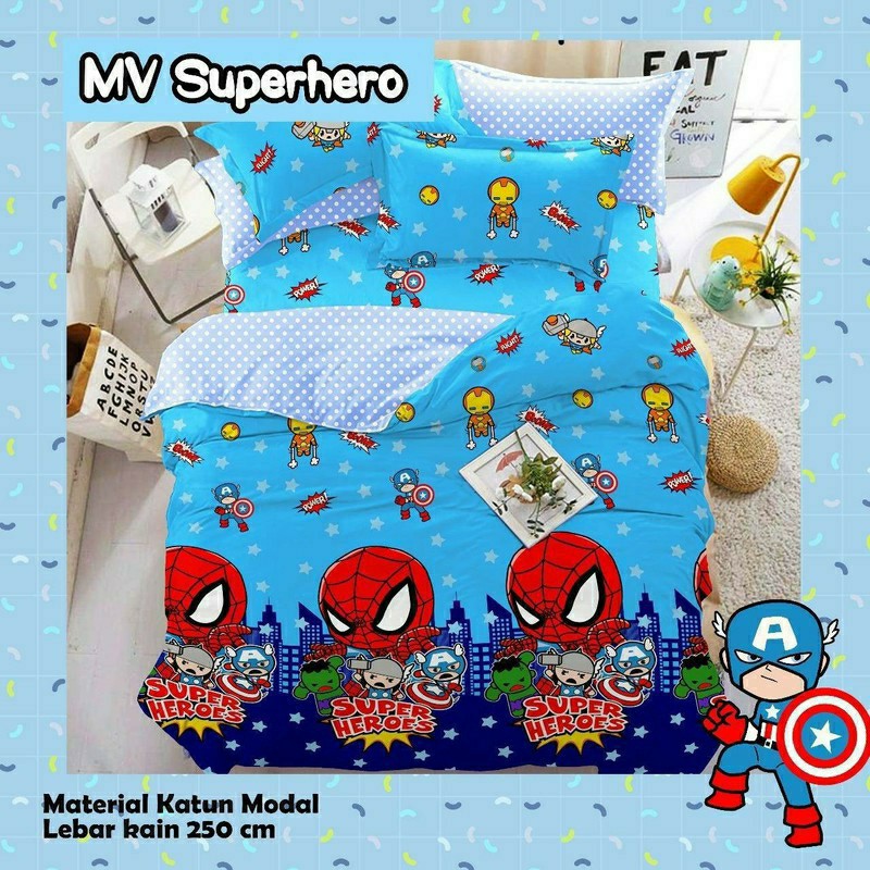 Sprei Katun Ukuran 120x200x25