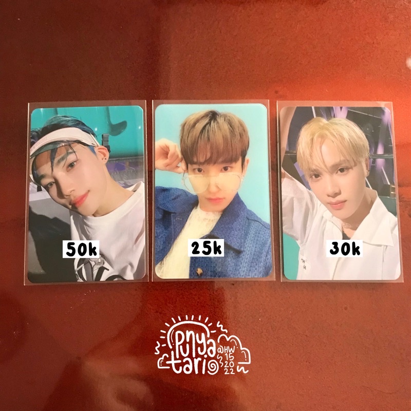pc photocard chanhee new sangyeon haknyeon the boyz tbz thrilling thrill ride kick bang splash spark