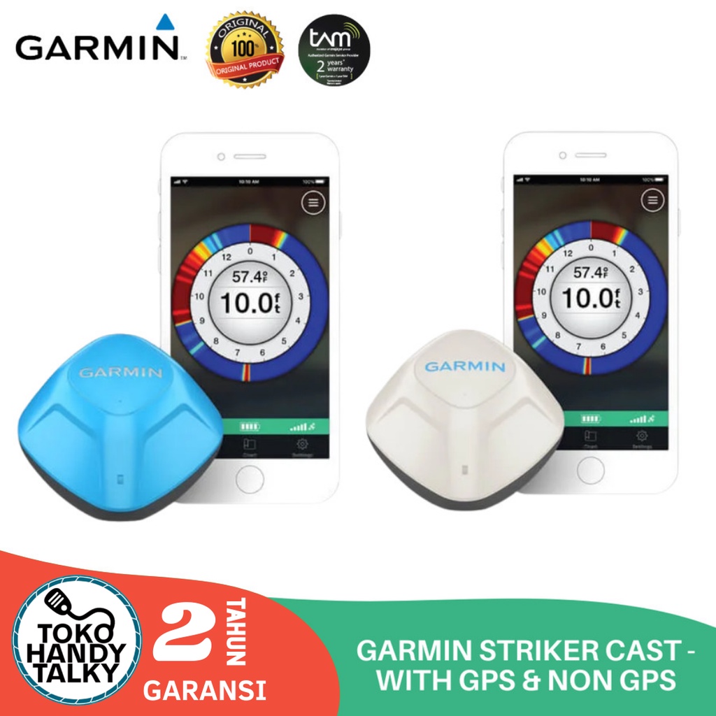 GARMIN STRIKER CAST NEW ORIGINAL GARANSI RESMI TAM