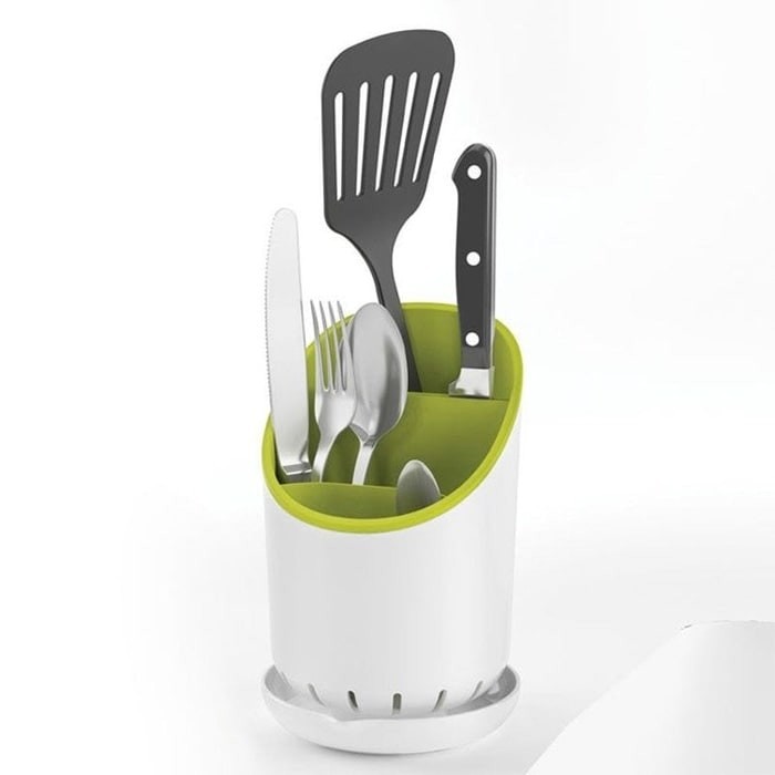 NA - HOLDER SENDOK - HOLDER PISAU - CUTLERY DRAINER ORGANIZER - RAK PISAU