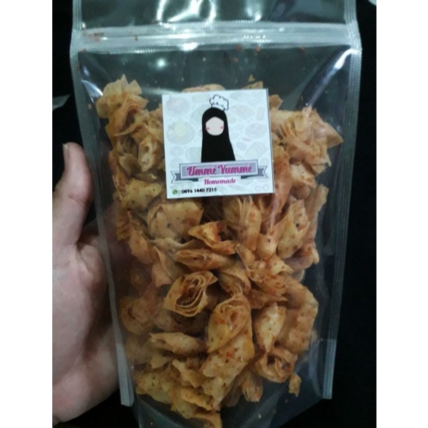 

Crispy krip pedas 120gr