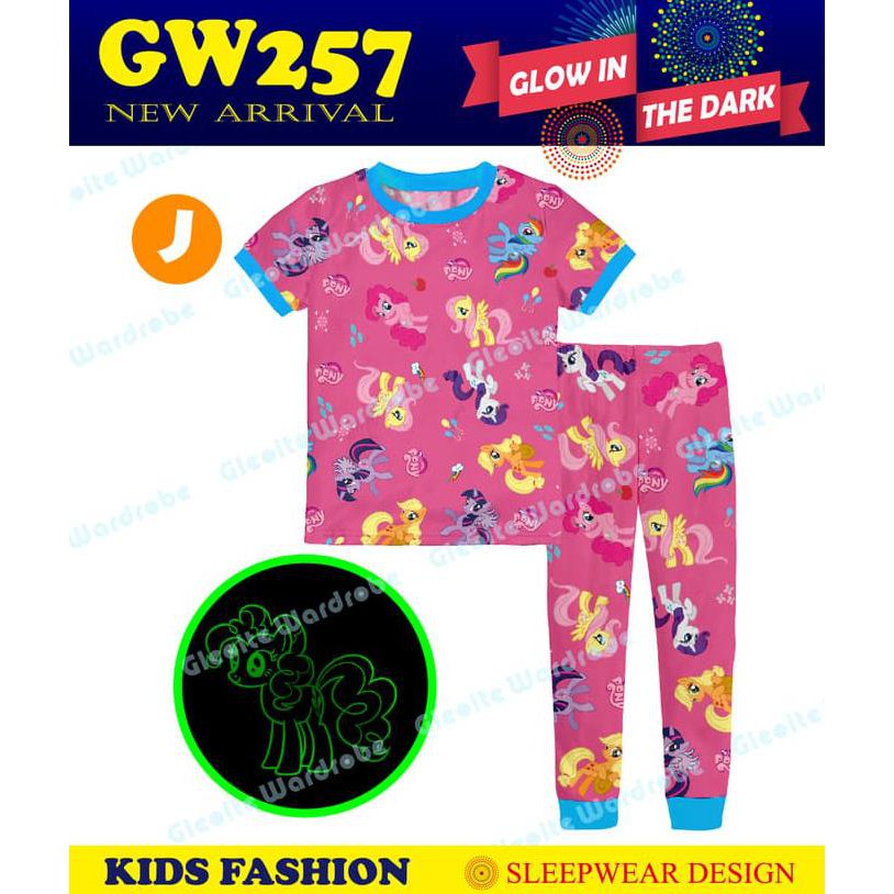 Gw257-J - Piyama Anak - My Little Pony Size 95-140 V3132