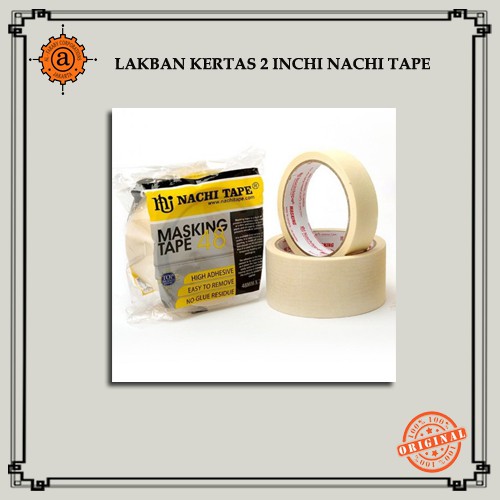 

Lakban Kertas 2 Inchi Nachi Tape