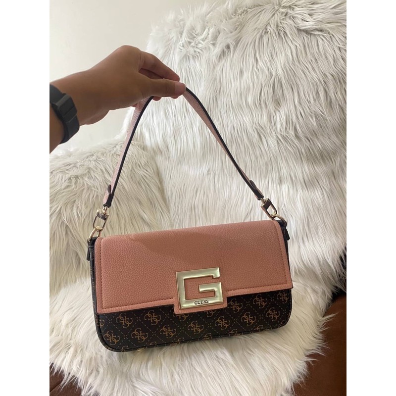 Tas Guess Free papper bag Raissa Satchel Shoulder Bag