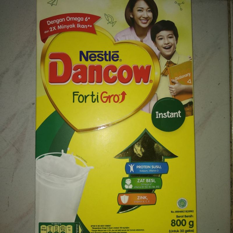 

NESTLE Dancow Fortigro Instant 800 gr