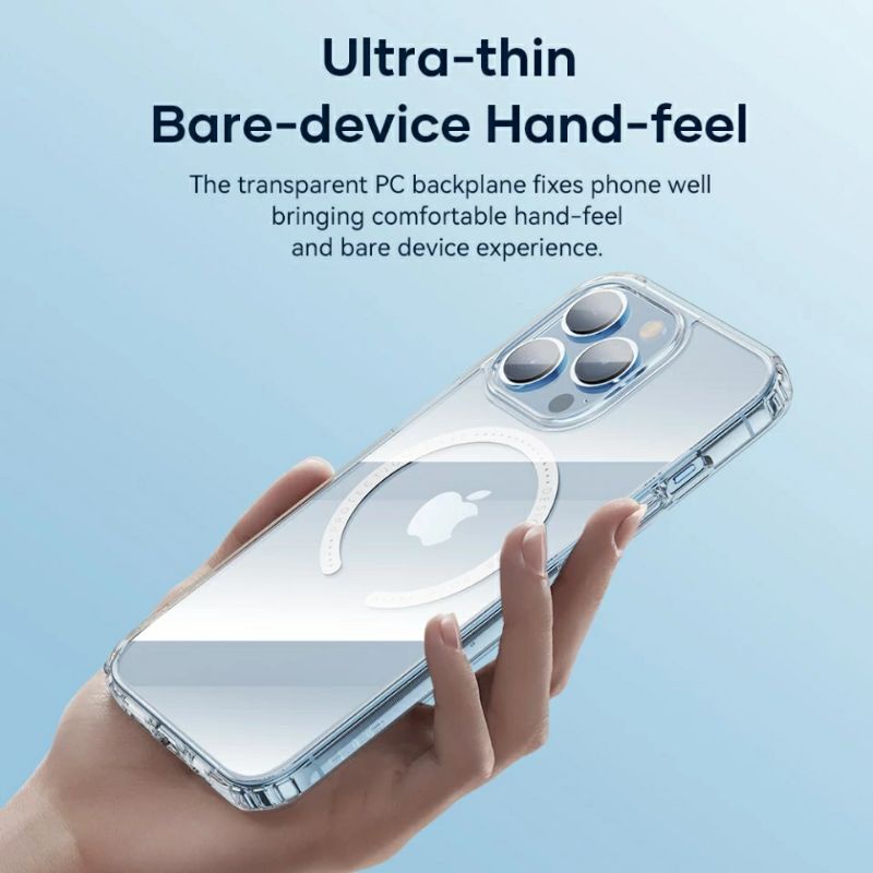 ROCK iPhone 13 / Pro / Max Pure Series Clear Case Magnetic