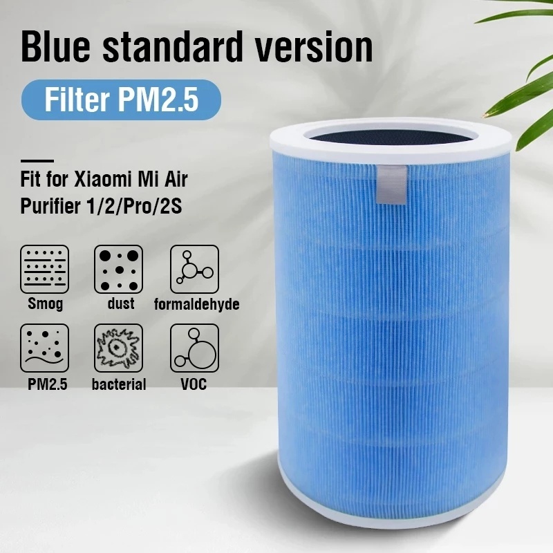 Untuk Xiaomi Mijia Gen 1 / 2 / 3 / 2S / Pro / 3H / 2C / Max / 2H /3C Air Purifier Filter Suku Cadang Memblokir Bakteri Patogen PM2.5 Pemurnian Formaldehida Filter