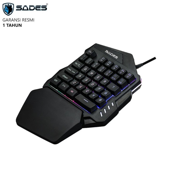 Keyboard Gaming Sades Single-Hand Revolver TS-36 / TS36 Macro One Hand