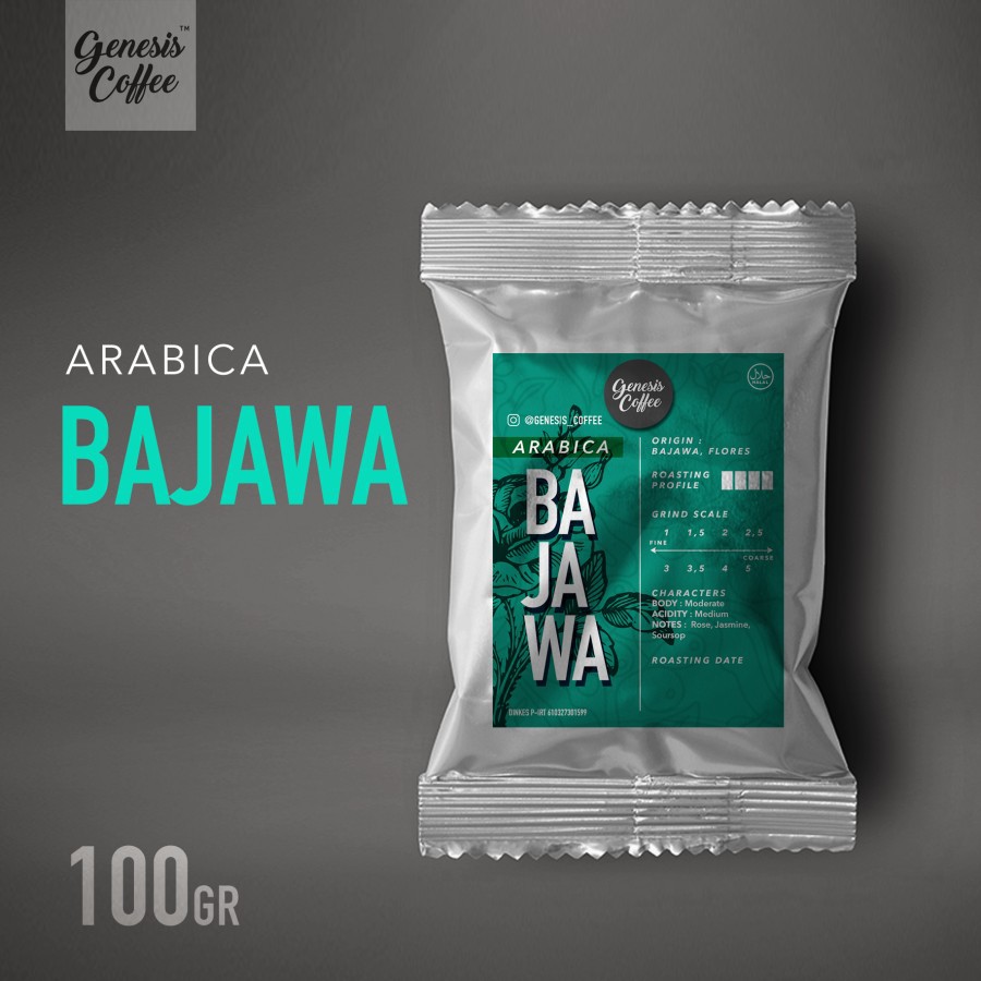 

ARABICA BAJAWA FLORES 100GR