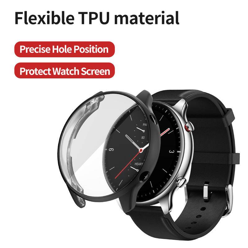 Pelindung Layar Bahan Tpu Anti Gores Flexible Untuk Huami Amazfit Gtr 2 2e 3 Pro Watch Amazfit Gtr2 Gtr2E Gtr3 Pro