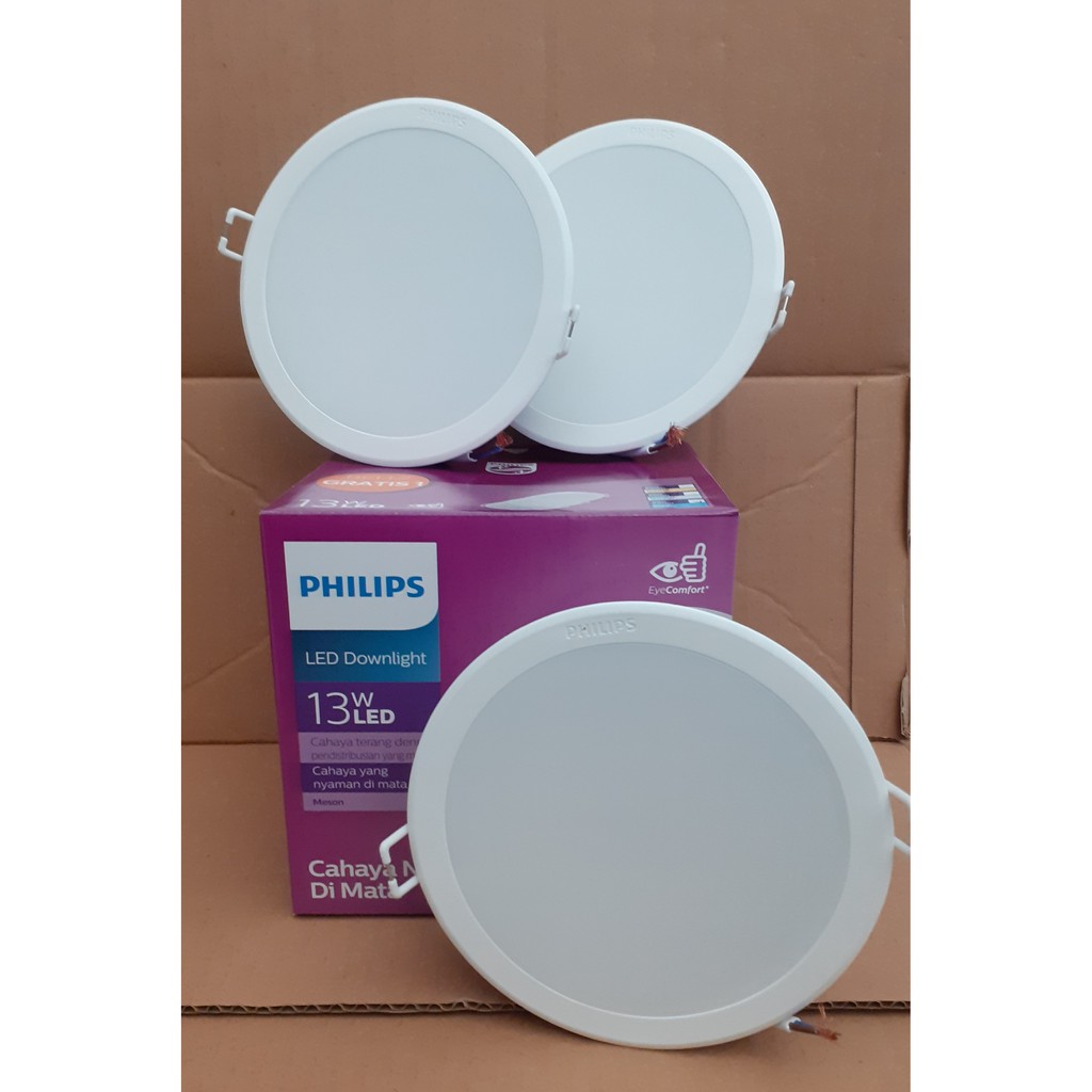 (BELI 2 GRATIS 1) Philips Lampu Downlight 13 watt