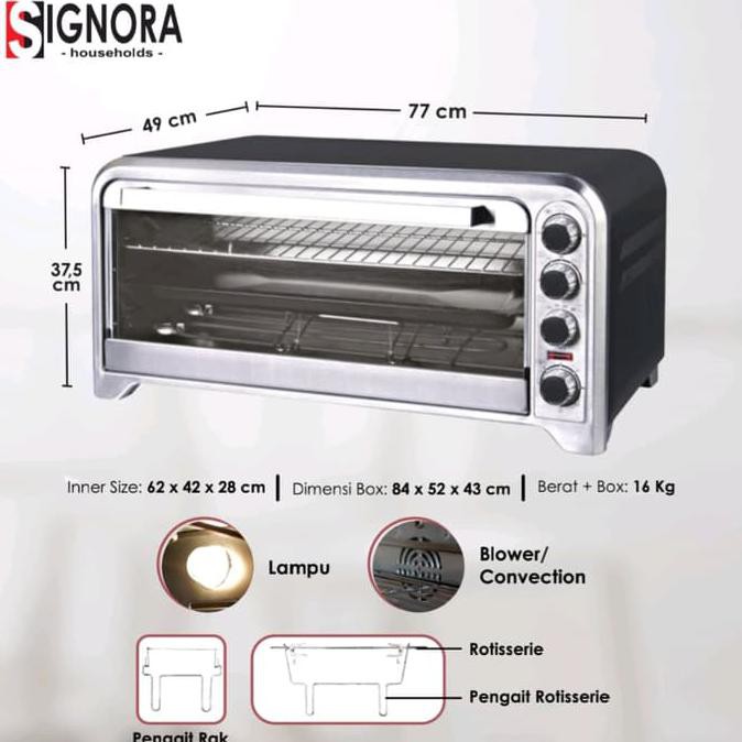 Ready Cod Oven Galaxy Signora Fast Delivery Oven Listrik Oven Signora Oven Special Shopee Indonesia