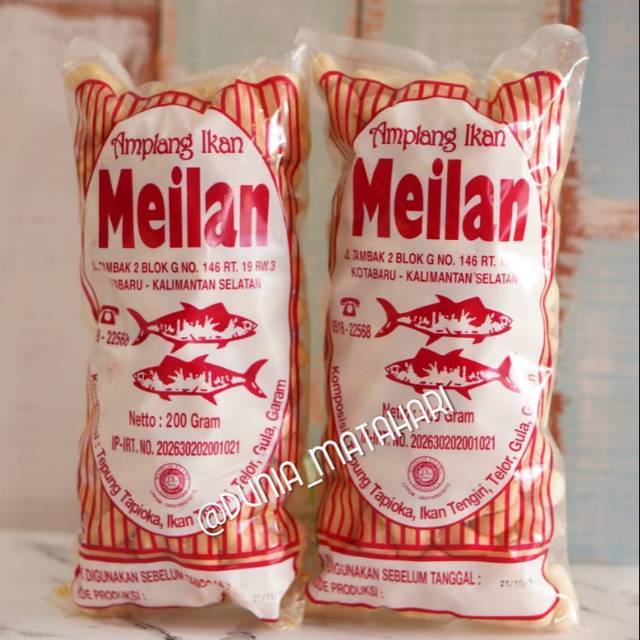 

Amplang Meilan 100 Gram