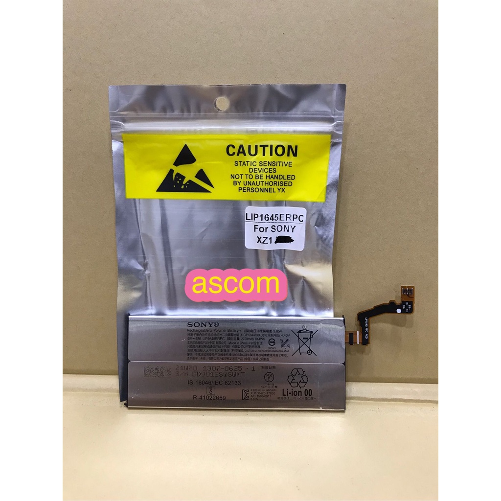 battery sony lip1645erpc ori   baterai sony xperia xz1   docomo sov36 so 01k