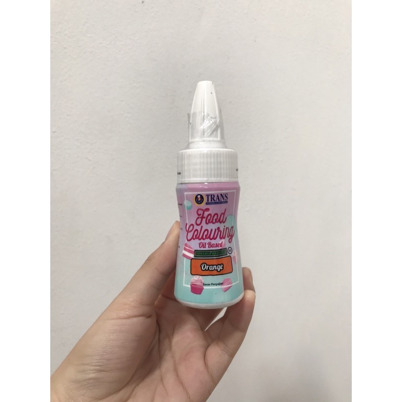 

Pewarna makanan food coloring Trans oil base 50 gr