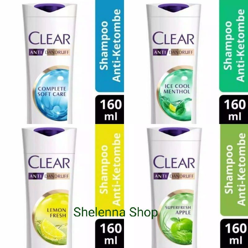 CLEAR ANTI DANDRUFF all varian 160 ml Tiny Tan Bts