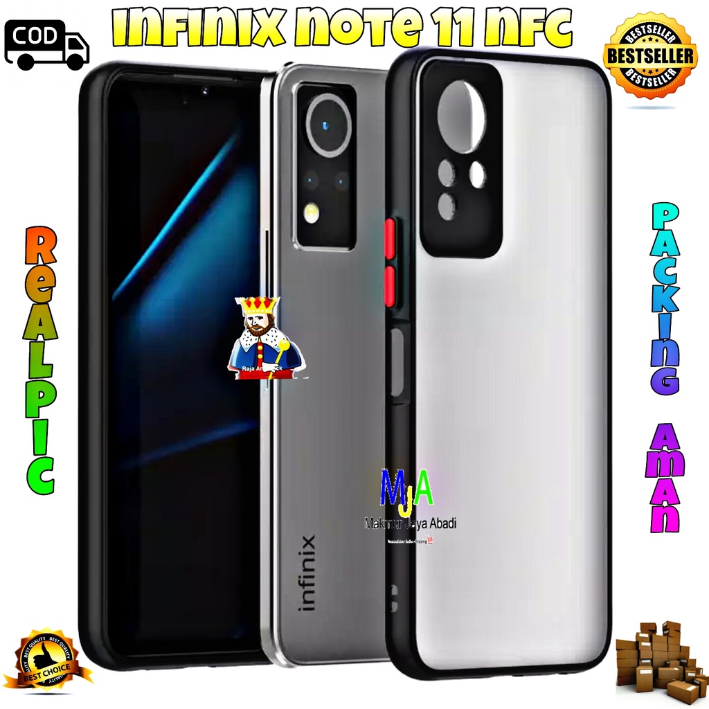 SOFTCASE INFINIX NOTE 11 NFC - CASE MATTE FULL COLOUR MY CHOICE BUMPER CASE PELINDUNG KAMERA