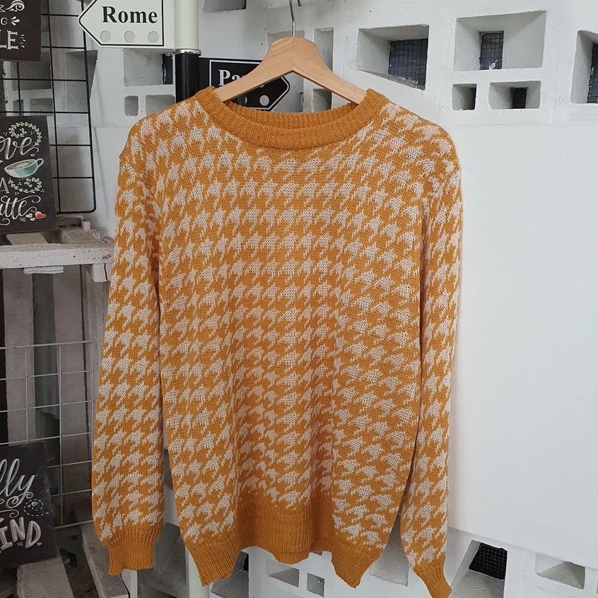 Sweater Outher Rajut Baju Atasan Wanita Kekinian Trendy