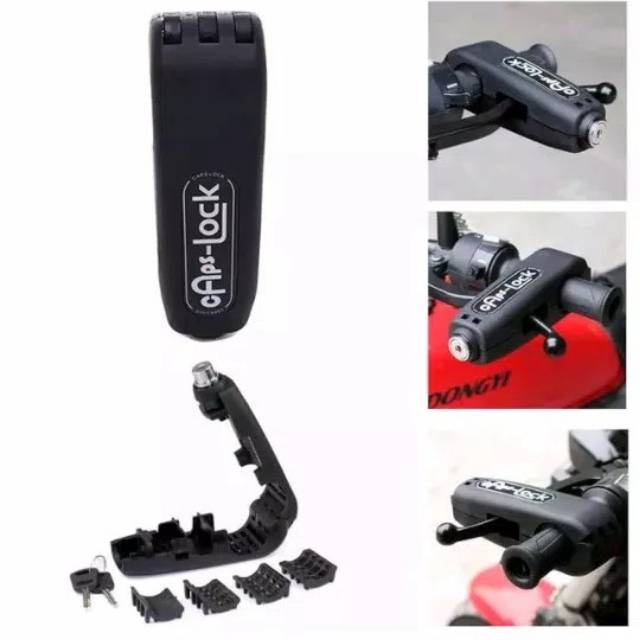 grip lock gembok pengaman motor fazzio nmax vario beat dll