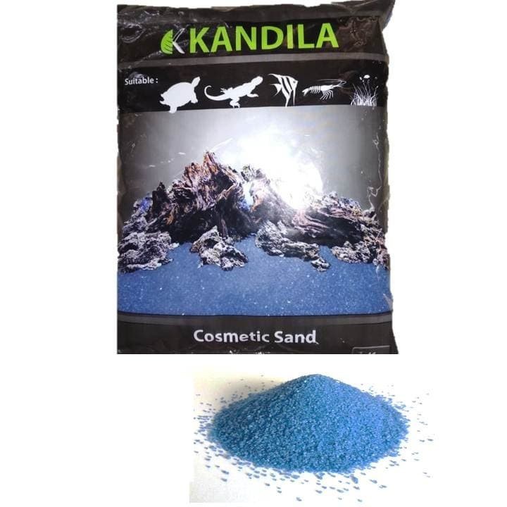 PASIR KANDILA 1KG BIRU PASIR SILICA HALUS AQUARIUM AQUASCAPE SILIKA