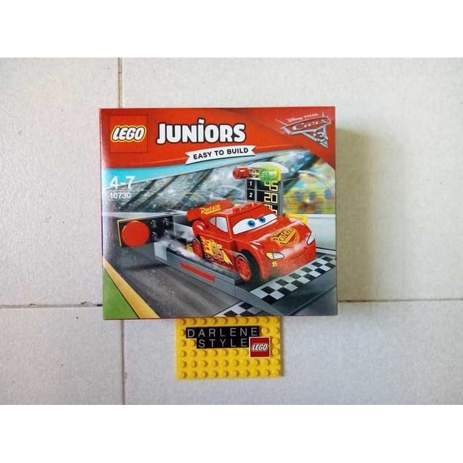 lego juniors lightning mcqueen speed launcher 10730