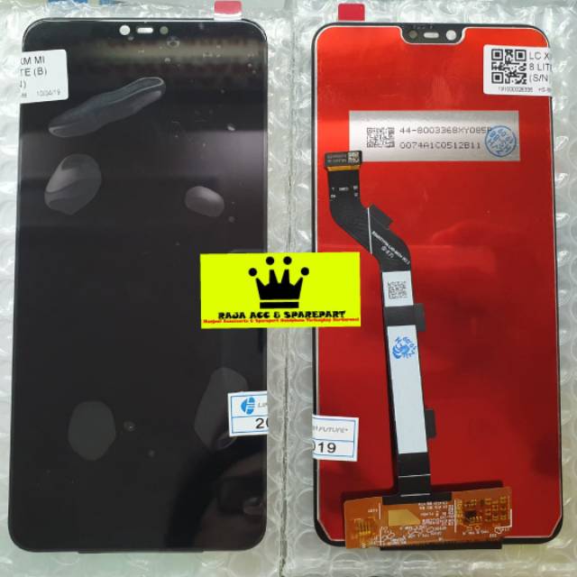 LCD + TOUCHSCREEN FULL SET XIOMI MI 8 LITE ORI BERGARANSI