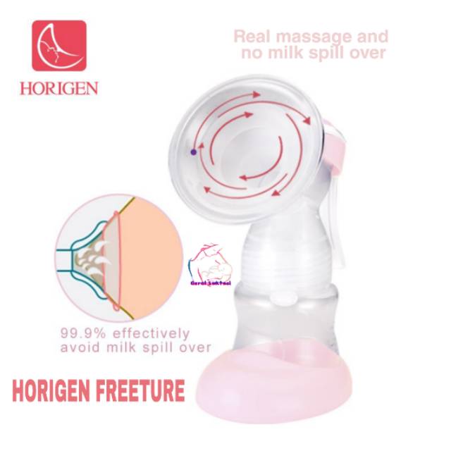 POMPA ASI HORIGEN FREETURE MANUAL BREAST PUMP