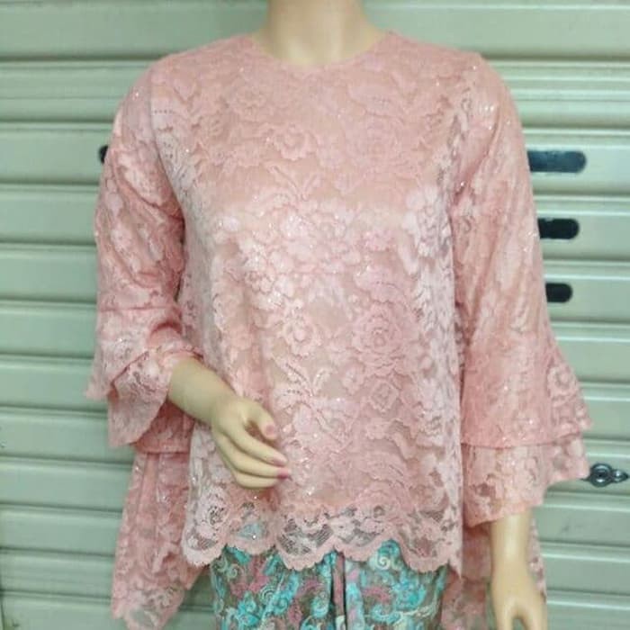 Atasan kebaya brukat bianca all size varian terbaru