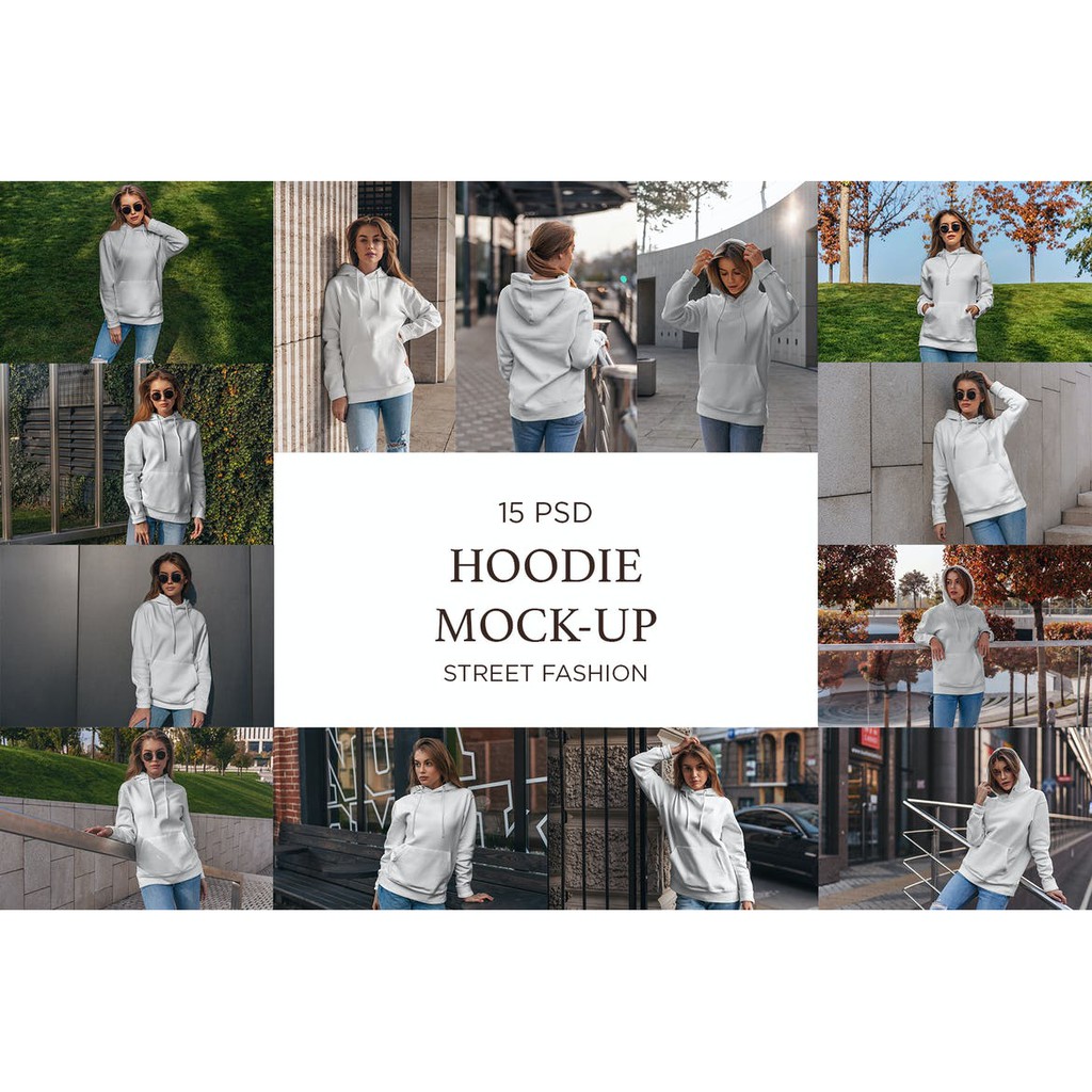 Pro Hoodie Mock-Up Street Fashion Tmpt Version - Creative Marketid-1