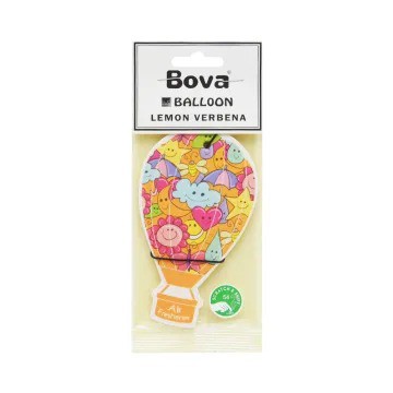 Bova Pengharum Mobil Balloon Lemon Verbena / parfum mobil aroma ballon lemon verbena / parfum mobil