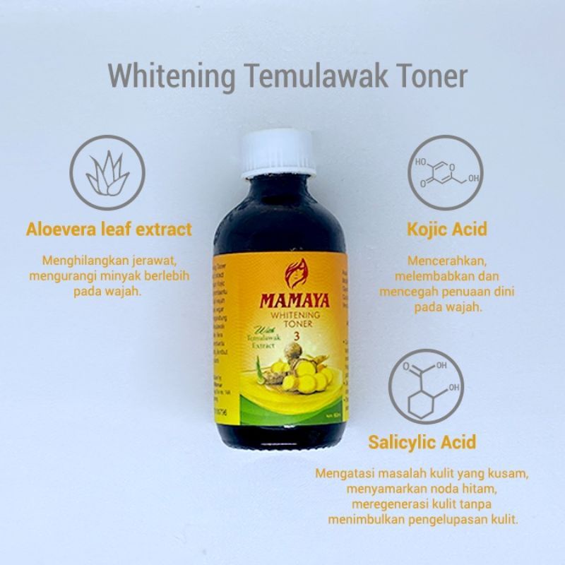 Mamaya Whitening Toner 60ML