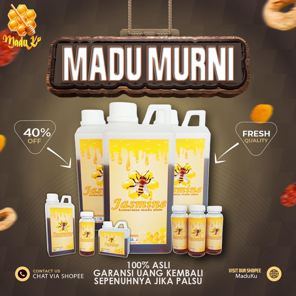 

Madu Murni Asli Tanpa Campuran Fresh Honey Murah Berkualitas Kaya Manfaat Madu Hutan Alami ashifa aashyfa al shyfa 6