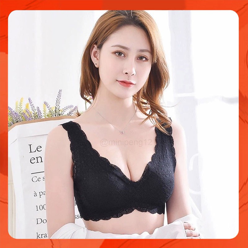 Sport bra renda seamless wanita