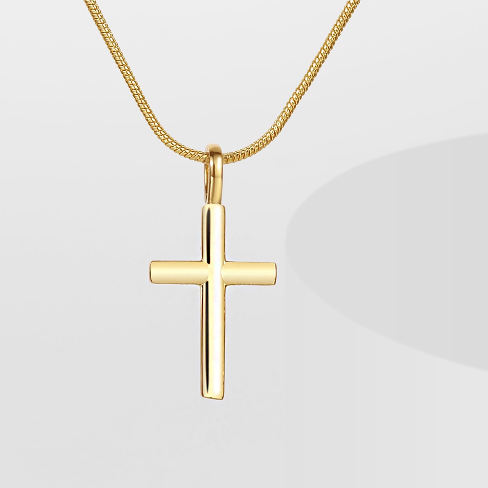 Emas 18K+tembaga Liontin Kalung Wanita Bulan Bintang Pendant Necklace Anti Alergi Aksesoris