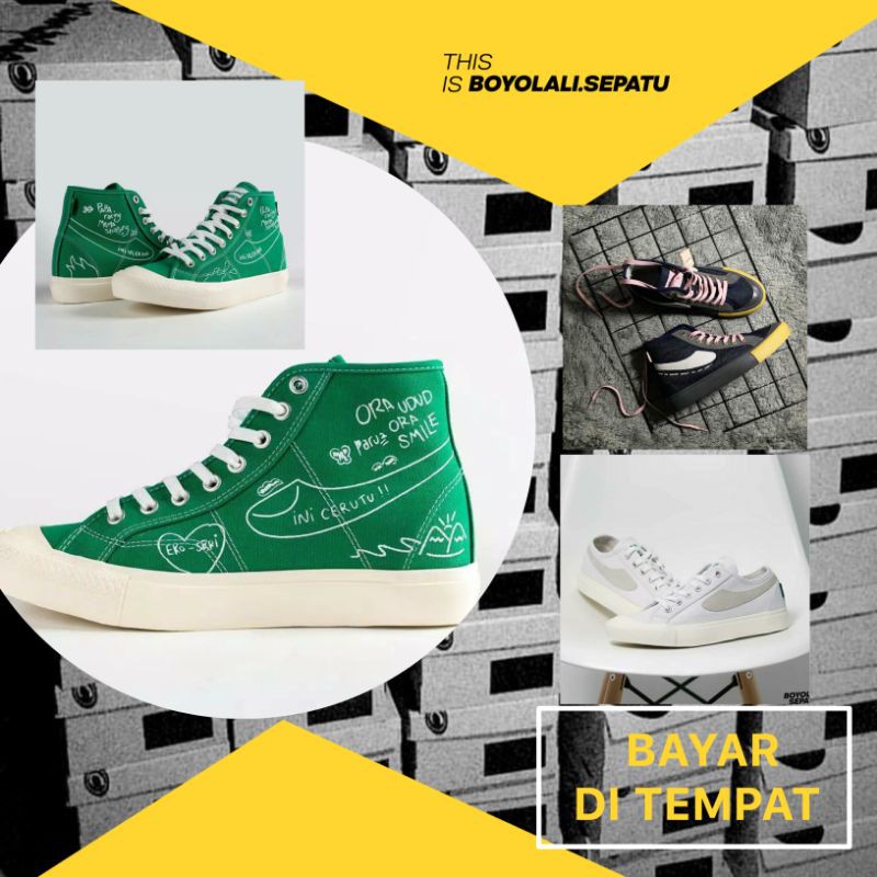 (BISA COD) Sepatu Sneakers Campess Series size LENGKAP Original