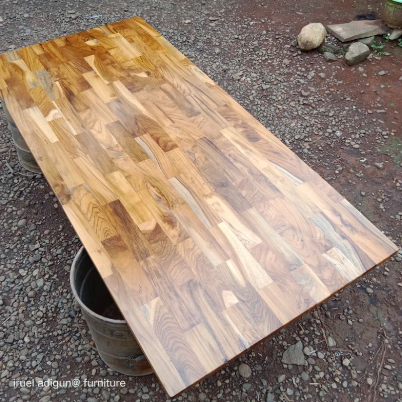 Papan Top Table Mahoni 120X60X2 Sudah Finishing 030