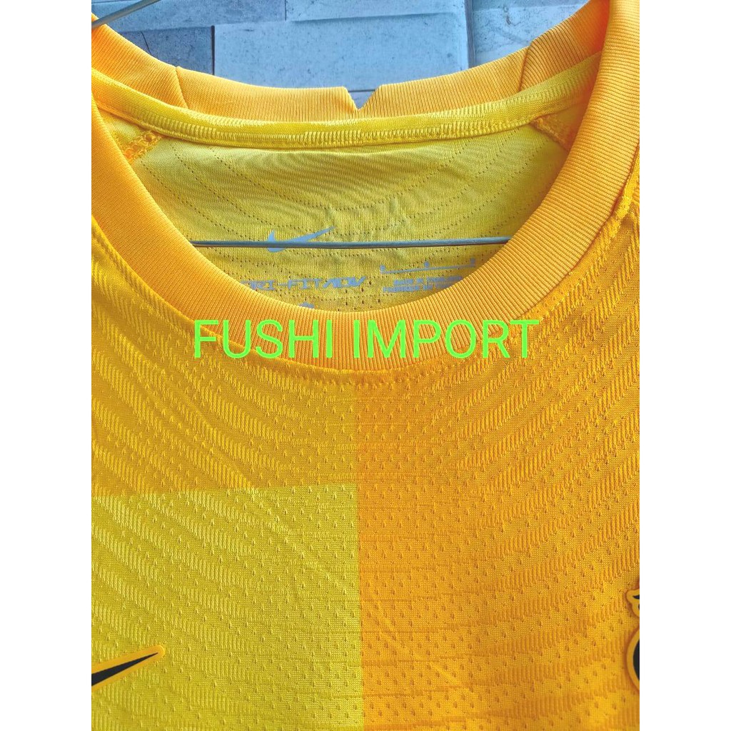 PLAYER ISSUE DRIFIT ADV - JERSEY BOLA LVRPLL GOALKEEPER KIPER KUNING 2022 VAPORKNIT HQ