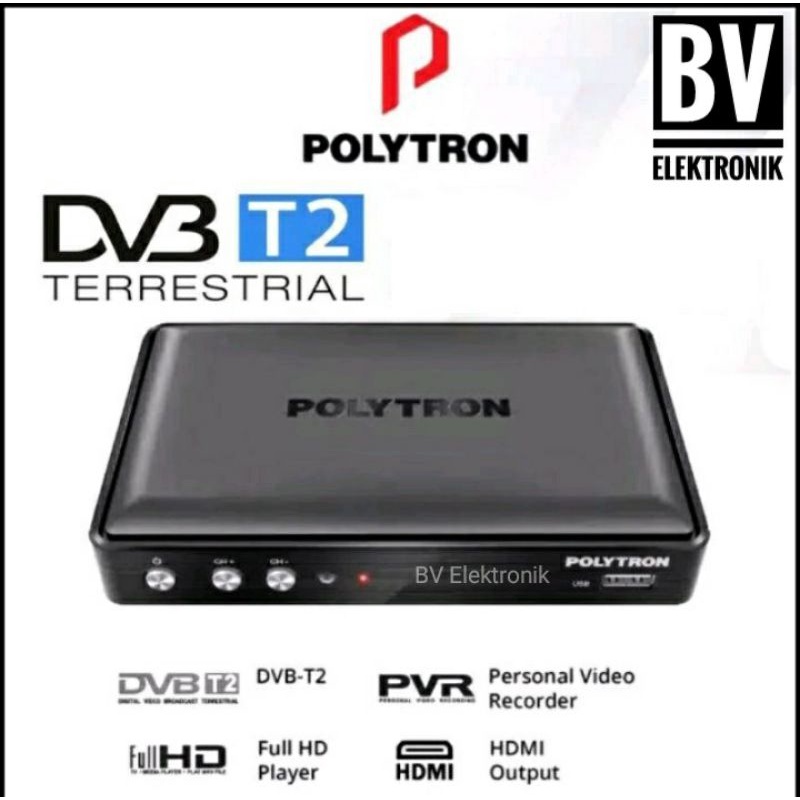 set top box Set Top Box TV digital Polytron PDV 600 T2 digital berkualitas grosir semua tv lengkap o