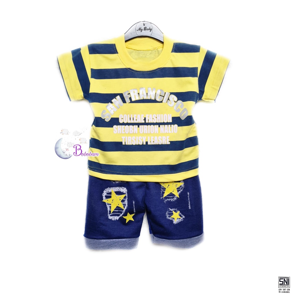 BAJU BAYI ECER BABY SAN FR4NSISC0 SETELAN ANAK LAKI-LAKI / SETELAN ANAK HARGA GROSIR